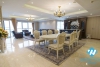 Spacious high floor 4 bedrooms apartment for rent in Ciputra, Tay Ho, Hanoi